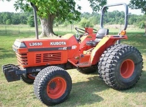 Operators Manual - Kubota L2650, L2950, L3450, L3650 Tractor Download