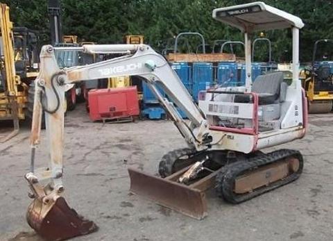 Operators Manual - Takeuchi TB020 Compact Excavator Download