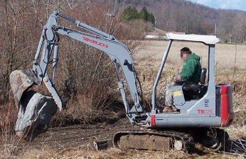 Operators Manual - Takeuchi TB025, TB030, TB035 Compact Excavator Download