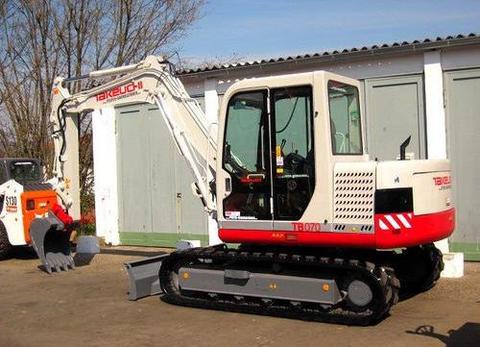 Operators Manual - Takeuchi TB070 Compact Excavator Serial No.1703004~ Book No.OL1-107E0 Download