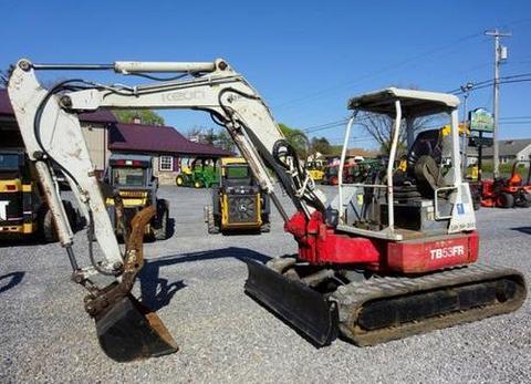 Operators Manual - Takeuchi TB53FR Compact Excavator Serial No.15810675~  Book No. AJ1E007 Download