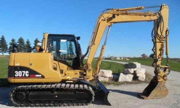 PARTS CATALOG MANUAL - CATERPILLAR 307C MINI HYD EXCAVATOR BCM DOWNLOAD