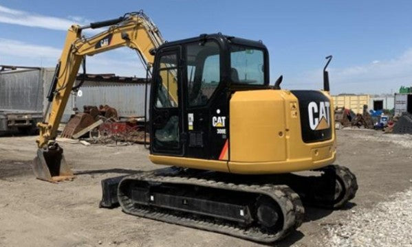 PARTS CATALOG MANUAL - CATERPILLAR 308E MINI HYD EXCAVATOR GBJ DOWNLOAD