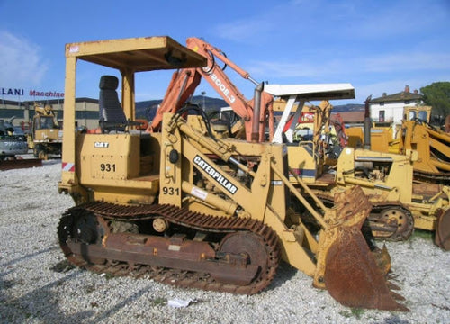 PARTS CATALOG MANUAL - CATERPILLAR 931 TRACK LOADER 78U DOWNLOAD