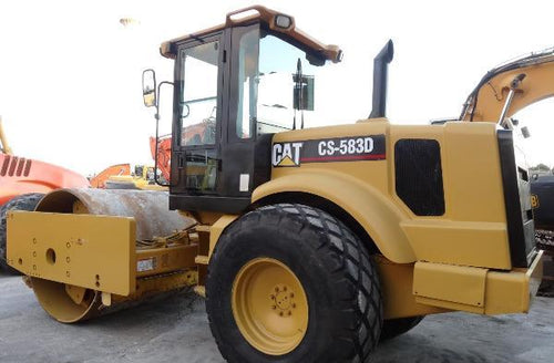  PARTS CATALOG MANUAL - CATERPILLAR CS-583D VIBRATORY COMPACTOR 3GZ DOWNLOAD