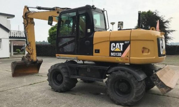 PARTS CATALOG MANUAL - CATERPILLAR M313D WHEELED EXCAVATOR W3H DOWNLOAD