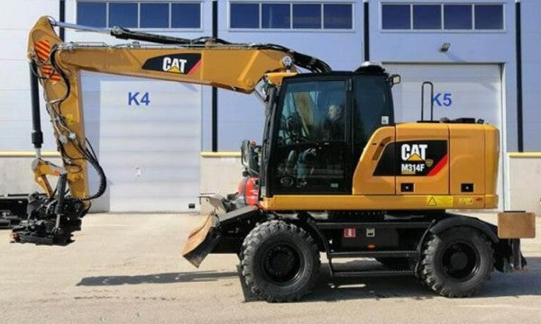 PARTS CATALOG MANUAL - CATERPILLAR M314F WHEELED EXCAVATOR F4A DOWNLOAD