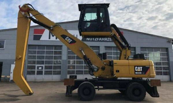 PARTS CATALOG MANUAL - CATERPILLAR M322D MH WHEELED EXCAVATOR W2T DOWNLOAD