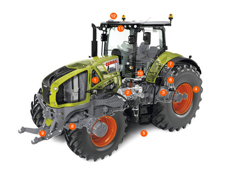 PARTS CATALOG MANUAL - CLAAS AXION 900 LRC TRACTOR