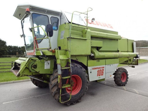 PARTS CATALOG MANUAL - CLAAS DOMINATOR 106 COMBINE (SN 09000019-09099999)