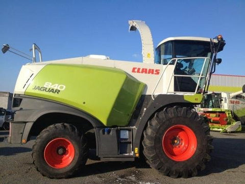 PARTS CATALOG MANUAL - CLAAS JAGUAR 840-820 FORAGE HARVESTER (SN 48700011-48799999)