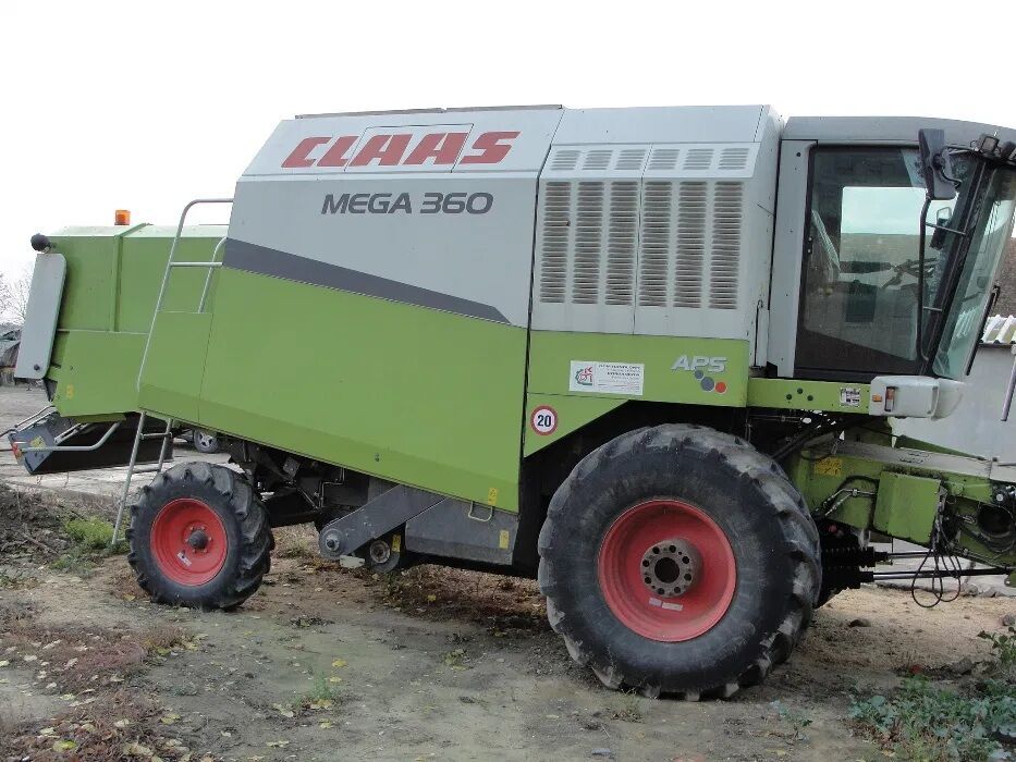 PARTS CATALOG MANUAL - CLAAS MEGA 370-360 COMBINE (SN 84600011-84699999)