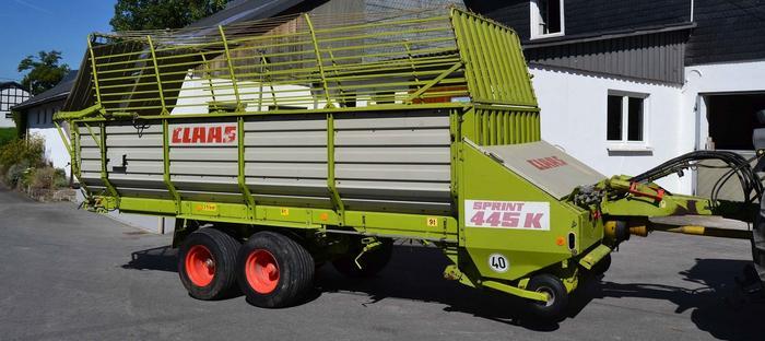 PARTS CATALOG MANUAL - CLAAS SPRINT 445 K SELF LOADING WAGON SN 37701001-37799999