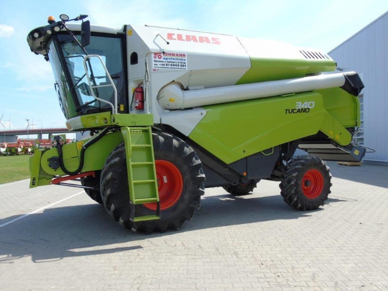 PARTS CATALOG MANUAL - CLAAS TUCANO 340 COMBINE (SN 83400011-83499999)