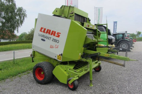 PARTS CATALOG MANUAL - CLAAS VARIANT 280 RC BALER SN 73000005-73099999