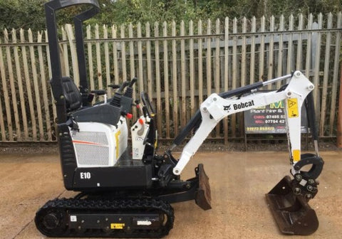 PARTS MANUAL -  BOBCAT E10 COMPACT EXCAVATOR A33P11001 & Above