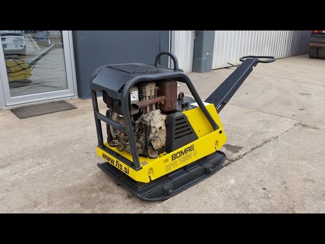 PARTS MANUAL - BOMAG BPR 75/60 D-3 VIBRATORY PLATE (REVERSIBLE) SN 101690641084 - 101690641161 (00817445) DOWNLOAD