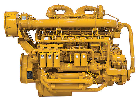 Caterpillar 3512C (Prefix TTC) Marine Engine Parts Manual