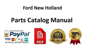 PARTS MANUAL - FORD NEW HOLLAND 445C 3 CYLINDER TRACTOR LOADER MASTER ILLUSTRATED DOWNLOAD