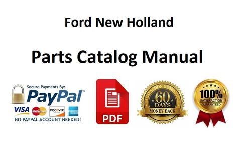 PARTS MANUAL - FORD NEW HOLLAND 445C 3 CYLINDER TRACTOR LOADER MASTER ILLUSTRATED DOWNLOAD