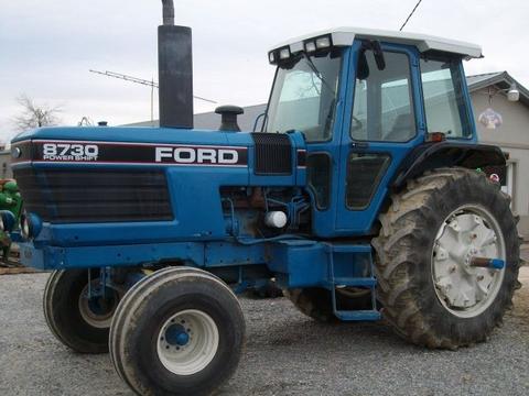 PARTS MANUAL - FORD NEW HOLLAND 8730 6 CYLINDER AG TRACTOR ILLUSTRATED DOWNLOAD