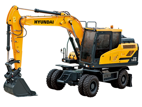 PARTS MANUAL - HYUNDAI HW140 WHEEL EXCAVATOR DOWNLOAD