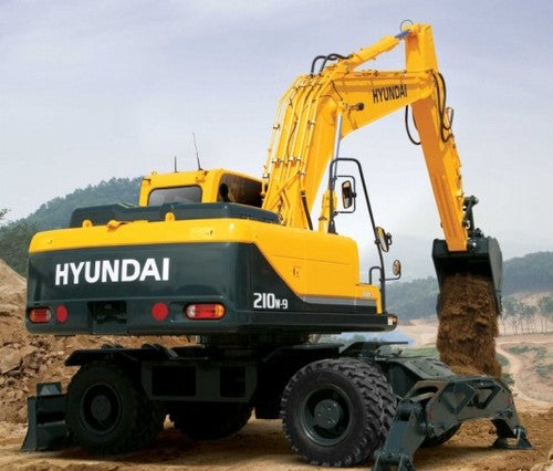 PARTS MANUAL - HYUNDAI R210W-9 WHEEL EXCAVATOR DOWNLOAD