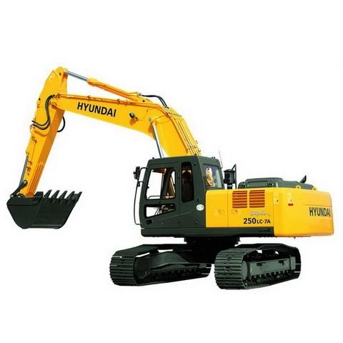 PARTS MANUAL - HYUNDAI R250LC-7A CRAWLER EXCAVATOR DOWNLOAD