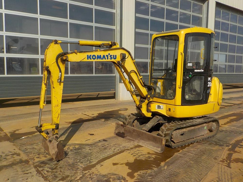 PARTS MANUAL - KOMATSU PC20R-8 (US) CRAWLER EXCAVATOR SN 10001-UP DOWNLOAD 