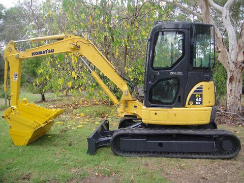 PARTS MANUAL - KOMATSU PC40MR-1 (JPN) CRAWLER EXCAVATOR SN 1001-UP DOWNLOAD