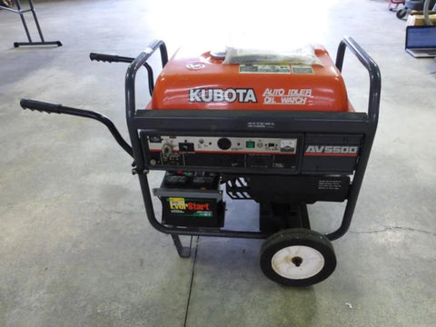 PARTS MANUAL - KUBOTA AV55003JUK GENERATOR(GASOLINE) INSTANT DOWNLOAD