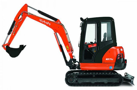 PARTS MANUAL - KUBOTA KX71(H)[S.No.;50001 to 55000] EXCAVATOR INSTANT DOWNLOAD