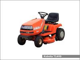 PARTS MANUAL - KUBOTA T1400HWG LAWN TRACTOR INSTANT DOWNLOAD