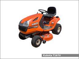 PARTS MANUAL - KUBOTA T1670 LAWN TRACTOR INSTANT DOWNLOAD