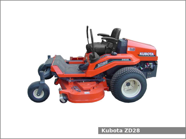 PARTS MANUAL - KUBOTA ZD28EC ZERO TURN MOWER INSTANT DOWNLOAD