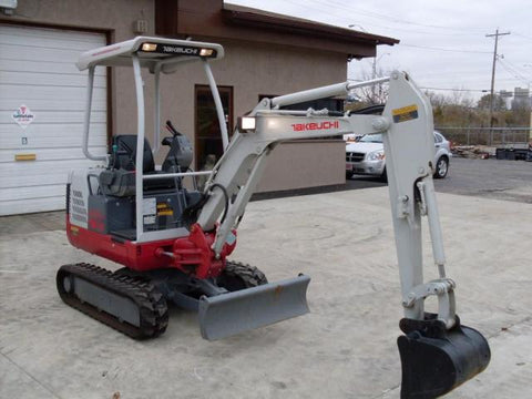 PARTS MANUAL - TAKEUCHI TB016 COMPACT EXCAVATOR  BD4Z001 DOWNLOAD