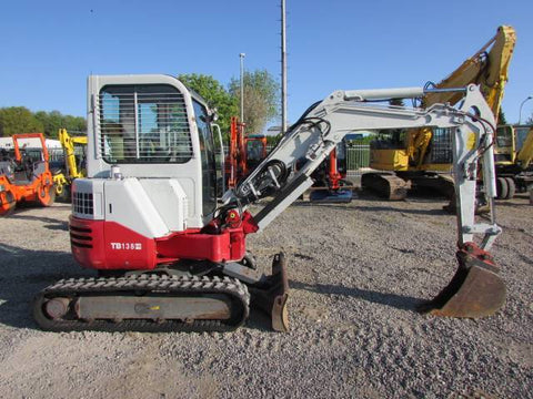 PARTS MANUAL - TAKEUCHI TB138FR COMPACT EXCAVATOR BG5Z002 DOWNLOAD 