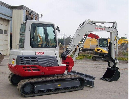 PARTS MANUAL - TAKEUCHI TB25 COMPACT EXCAVATOR DOWNLOAD