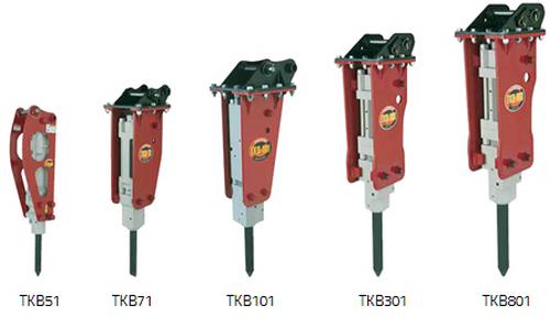 PARTS MANUAL - TAKEUCHI TKB-401, 401S Hydraulic Breaker Download