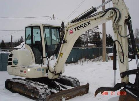 Parts Catalog Manual - 1999 Terex Schaeff HR18 Mini Excavator Download