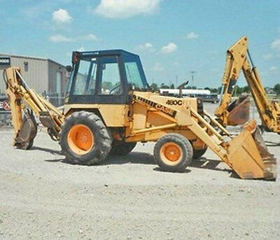 Case 480C Tractor Backhoe Loader Parts Catalog Manual