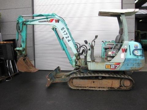 Parts Catalog Manual - Yanmar B27-2B Crawler Backhoe Download 