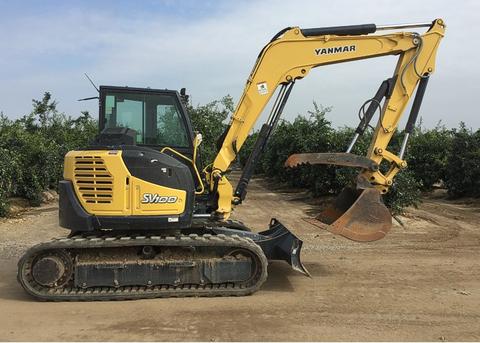 Parts Catalog Manual - Yanmar SV100 Crawler Backhoe Download