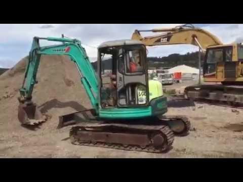 Yanmar Vio50-1 Crawler Backhoe