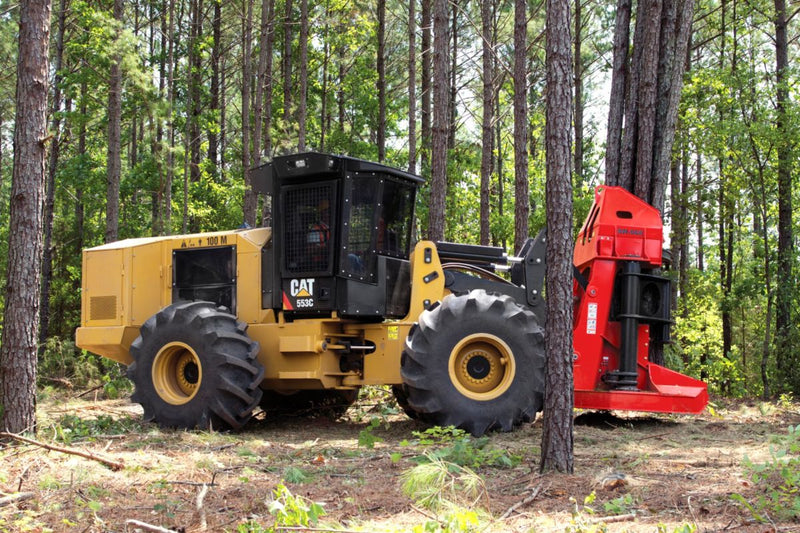 Parts Catalog Manual For CATERPILLAR 553C WHEEL FELLER BUNCHER ( Prefix- W53 )