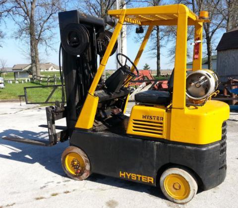Parts List Manual - Hyster S30E, S40E, S50E, S60ES Diesel and LPG Forklift Truck D002 Series 