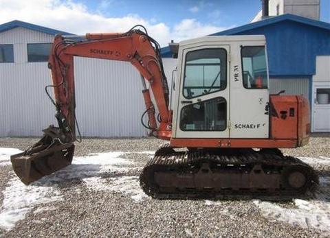 Parts Manual - 2002 TEREX SCHAEFF HR31 Mini Crawler Excavator SN2122 Download