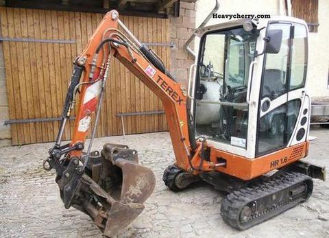 Parts Manual - 2006 TEREX SCHAEFF HR1.6 Mini Crawler Excavator  SN0100 Download 