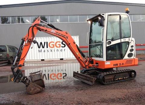 Parts Manual - 2006 TEREX SCHAEFF HR2.0 Mini Crawler Excavator  SN0100 Download