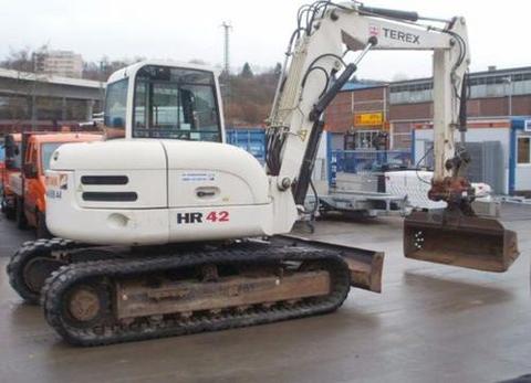 Parts Manual - 2007 TEREX SCHAEFF HR42 Mini Crawler Excavator SN0099 Download 